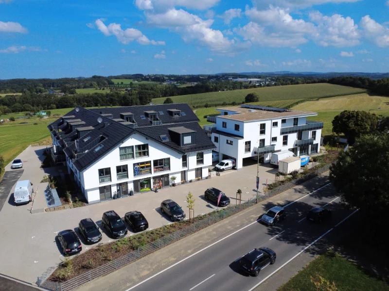 Luftansicht des Quartier166 in Neunkirchen-Seelscheid