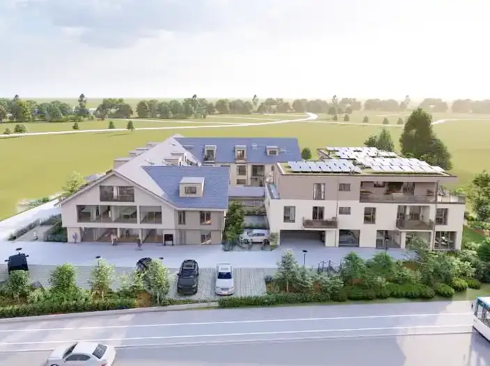 Visualisierung der Luftansicht Quartier166 Neunkirchen-Seelscheid